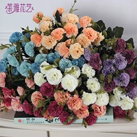 Giải phóng mặt bằng Vương miện Lilac Hoa giả mô phỏng Hoa cẩm chướng Hoa trang trí hoa Phòng khách Hoa khô Hoa sắp xếp hàng loạt ngoài trời - Hoa nhân tạo / Cây / Trái cây bình hoa mộc lan giả