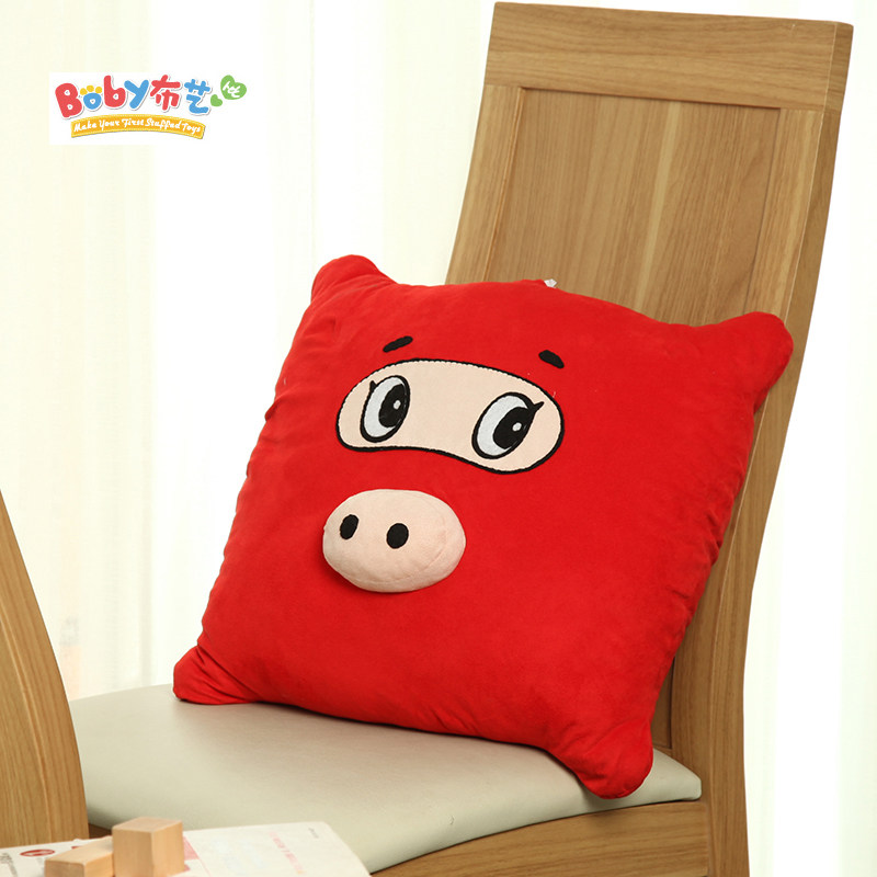 Hand stitch making creative cuddling with pillow clothing Pillow Loaded Pig Paparazzi Doll Fabric Doll Handmade Fabric DIY Material Package