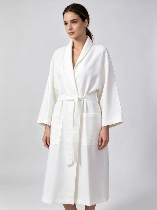 Lightweight, Quick-Drying, Long Sports Bathrobe for Couples with Belt, Loose and Portable Bathrobe and Sleepwear Lightweight, Quick-Drying, Long Sports Bathrobe for Couples with Belt, Loose and Portable Bathrobe and Sleepwear