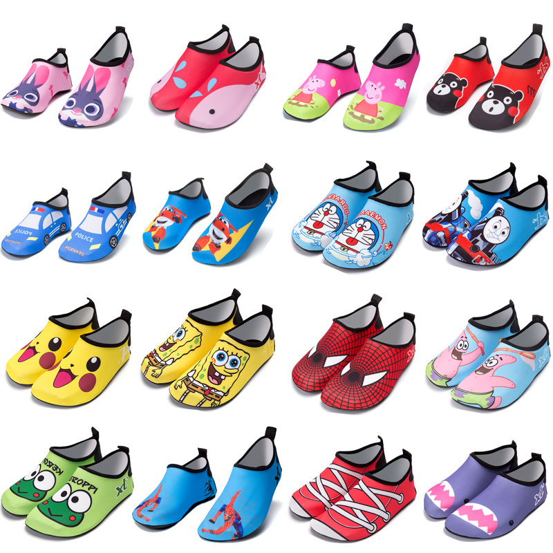 Beach shoes children's adult diving snorkeling shoes boys and girls couples quick-drying swimming shoes outdoor amphibious river tracing shoes