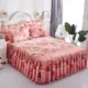 Bộ đồ giường bằng vải bông đơn chiếc giường đôi bằng vải bọc giường Simmons tay áo bảo vệ công chúa Hàn Quốc ga trải giường đặc biệt - Váy Petti