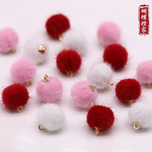 Подвеска, аксессуар для волос, аксессуары, 16мм, плюшевая