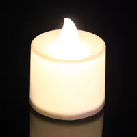 暖白光/塑料烛光灯1个