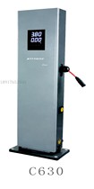 Fully automatic vertical tire inflator C630 equipped with 10-meter tube with 4 fixed and 1 custom pressure tape rolled tube