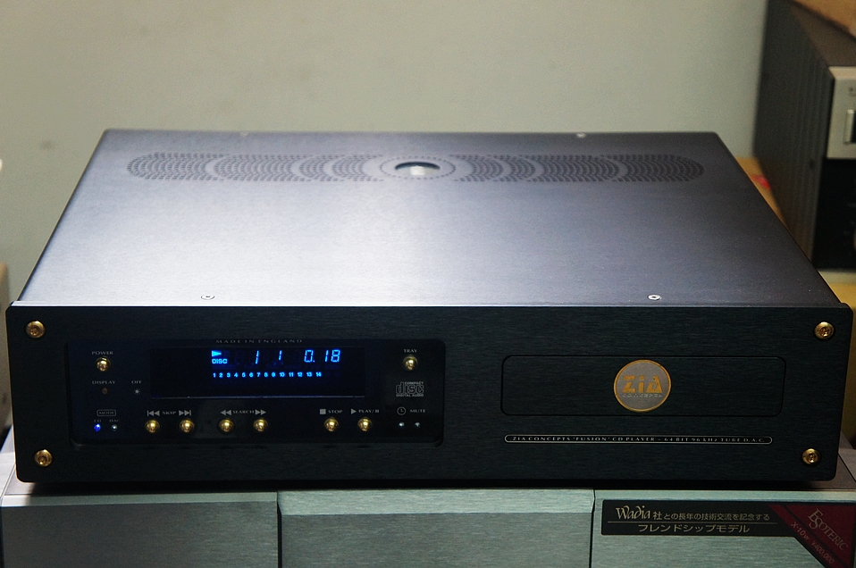 ZIA ジア FUSION 真空管CDプレイヤー 佐賀県にて買取させて