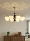 French-Style Vintage Living Room Chandelier, Song-Style Aesthetic Retro Pumpkin Lamp, Bedroom and Dining Room Main Light, New Zhongshan Lighting Fixtures