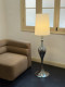Vintage-Style Minimalist Floor Lamp, French Light Luxury Bauhaus Design, Suitable for Living Room and Bedroom, Creating an Atmospheric and High-End Feel, Retro Standing Lamp