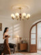French Vintage Medieval Living Room Chandelier, High-End Retro Magic Bean Hall Main Light, Creative Art Decorative Lighting
