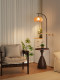 Wabi-Sabi Style Floor Lamp Living Room Sofa Next to Bedroom Bedside Lamp Creative with Coffee Table Medieval Atmosphere Lamp Vertical Table Lamp