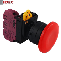 YW1B-M4E10R imported from Japan idec and Izumi YW1B-M4E01G reset button switch YW1B-M4E20