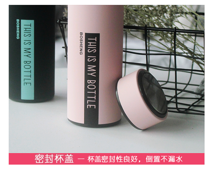 Phiên bản tiếng Hàn của cặp đôi cốc nước đơn giản rung động mô hình một cặp nam nữ sinh viên cầm tay lưới đỏ nghệ thuật binh dung nuoc
