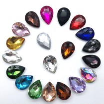 10 * 14mm water drip drill tip drill special shaped diamond big treasure stone glass drill mobile phone beauty stick diamond headgear diy accessories