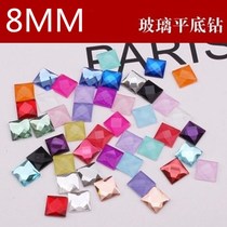 Eight mm square candy drill jelly drill jelly drill glass diy jewelry Cup stick drill 8mm flat drill stick stick drill