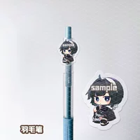 Rollerball pen, writing brush