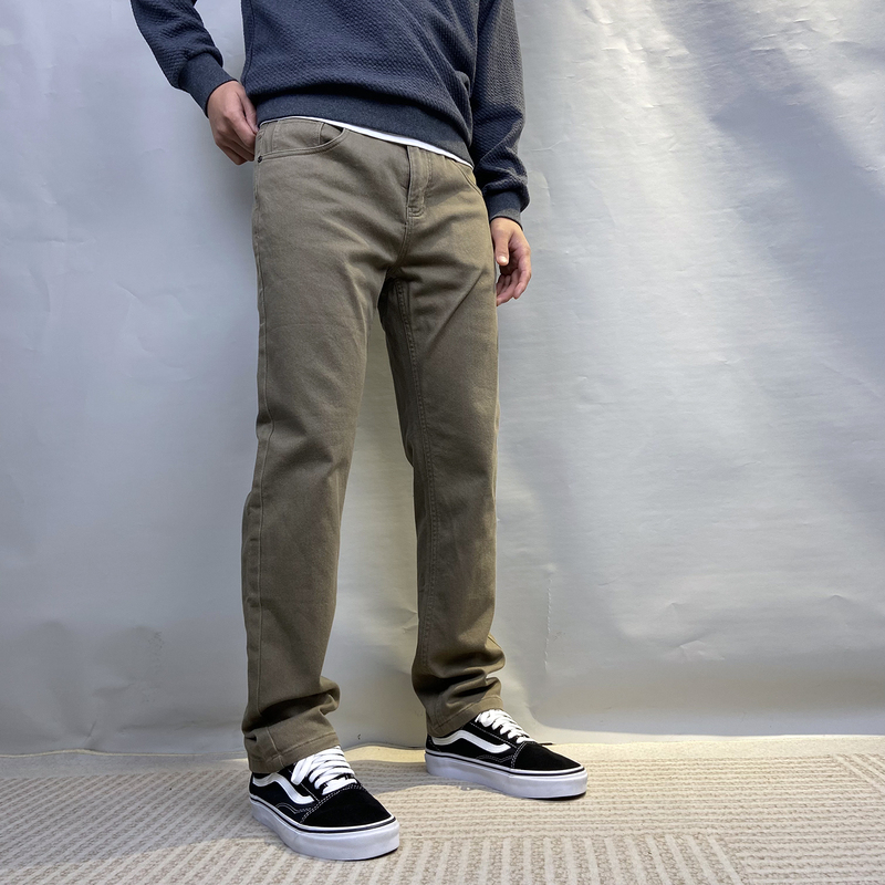 Di Xiang Niao Casual Jeans Men's Straight-Leg Pants American Style Slim Fit Trendy Brand Autumn and Winter Denim Trousers Men's Style