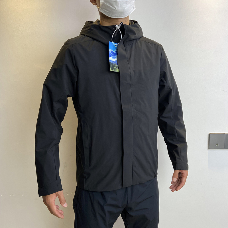 Di Xiang Niao Softshell Jacket for Men, Trendy Brand, Versatile Spring and Autumn Hooded Windproof Coat, Solid Color Business Casual Top