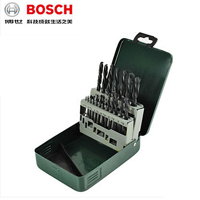 Bosch Bosch Gold Plus Drilling Tip 19 packs HSS-R Mahnflower Drill Box packaging