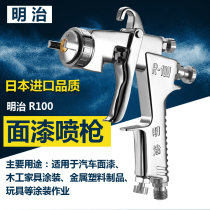 Original dress Japanese Meiji R-100 High atomization surface paint spray guns W-101 W71 Automotive furniture Wood Paint Spray Guns