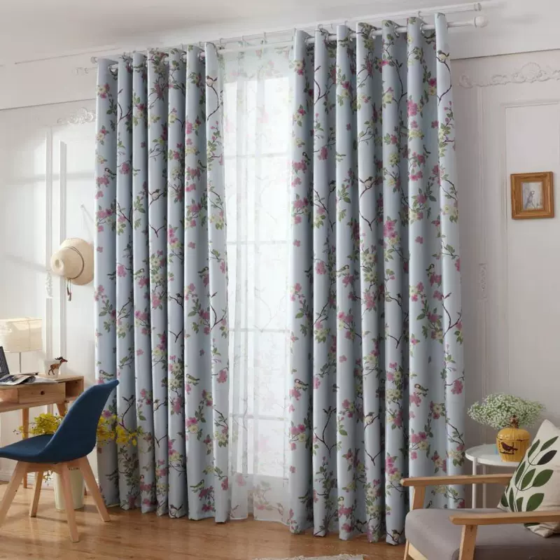 Bảo vệ môi trường cách nhiệt rèm cao màn vải hiện đại phòng khách phòng ngủ sàn cửa sổ bay cửa sổ dày tùy chỉnh - Phụ kiện rèm cửa