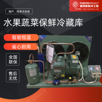 Factory direct cold storage unit refrigerator fresh storage storage air-cooled cold storage unit cold storage unit cold storage quick freezer