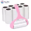 Qiaofeng sticky hair device tearable sticky dust paper roller brush Suction sticky hair removal hair device Clothing Clothing sticky hair device roller