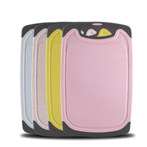 Wheat straw cutting board wheat pole fiber cutting board household fruit board chopping board dormitory mold cutting board