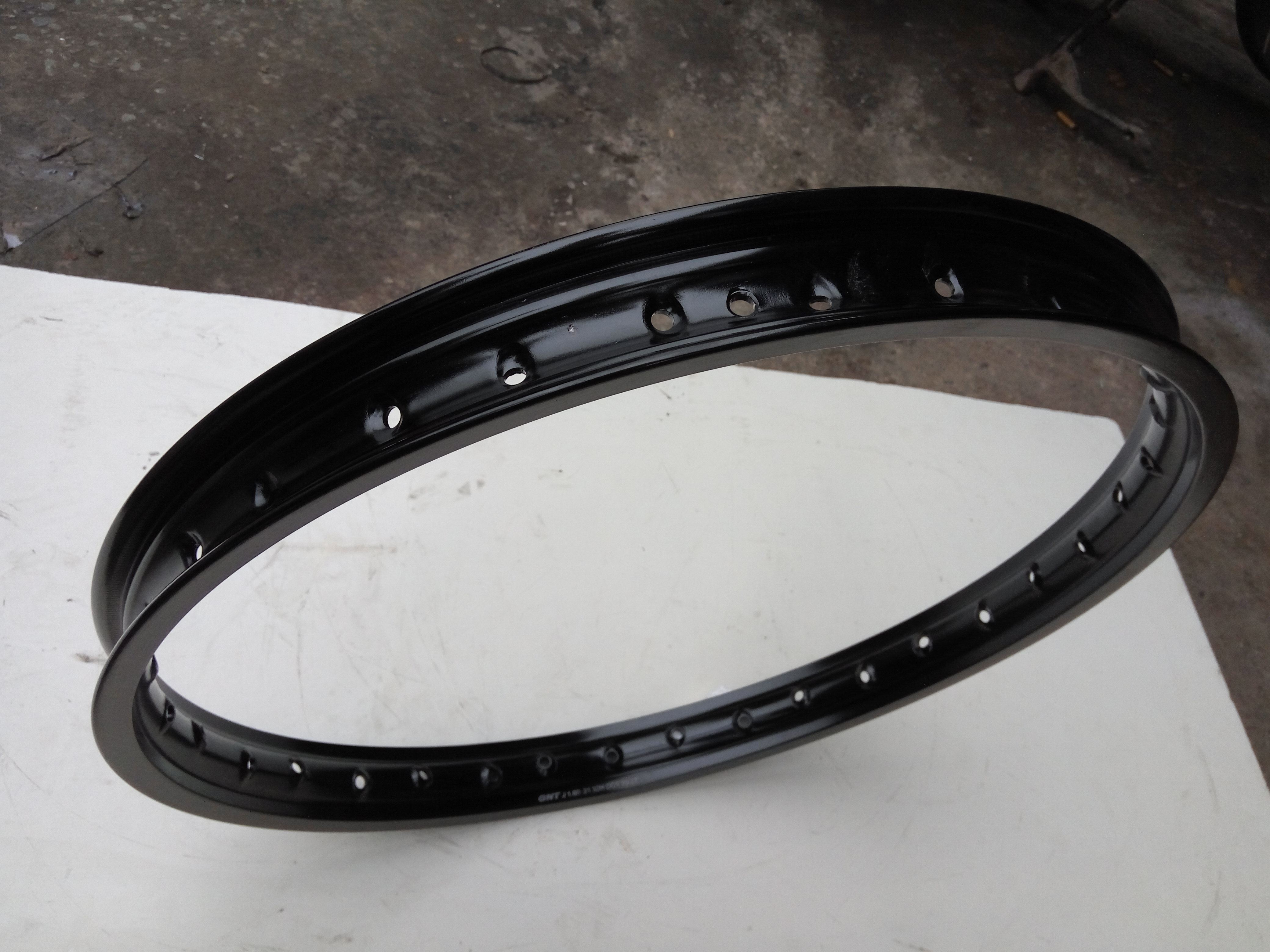Cross country locomotive retrofit 1 60X21 black aluminum ring 32-hole aluminum alloy car ring rim