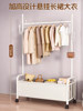 Coat Rack Floor-Standing Bedroom Clothes Rack 2025 New Model Household Indoor Simple Movable Clothes Storage Drying Rack
