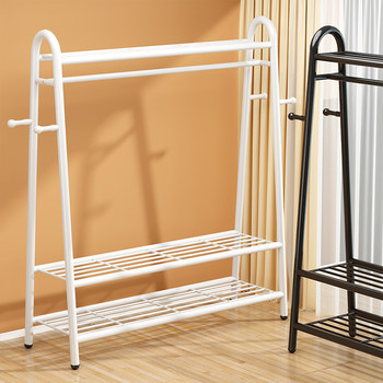 Clothes Rack Floor-Standing Open-Style Clothes Hanger for Bedroom, Simple Household Coat Rack, Storage Rack, Dormitory Clothes Rack