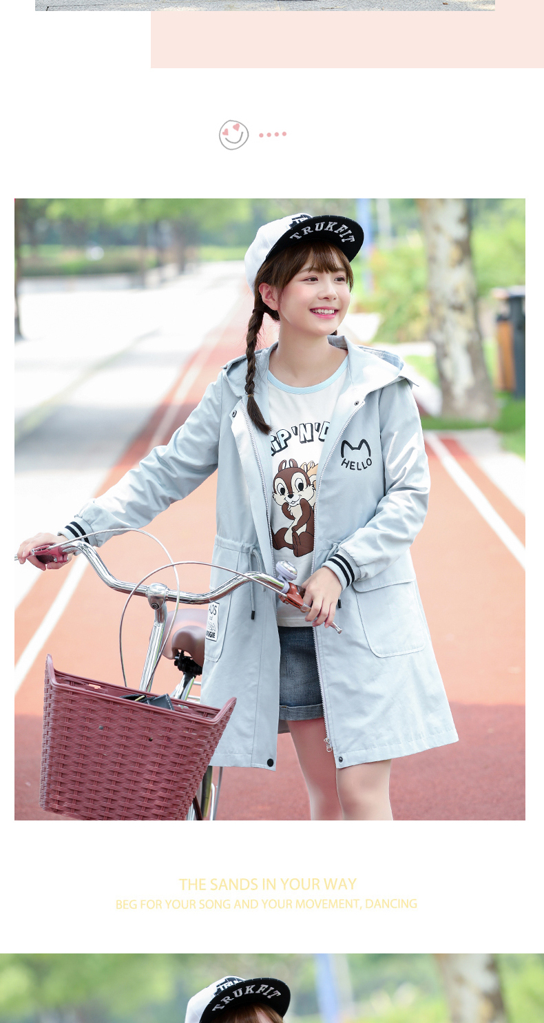 Trench pour femme NIFFEILU     en Coton - Ref 3227108 Image 16