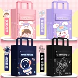 Портативная льняная сумка, портфель, вместительная и большая художественная сумка подходит для мужчин и женщин