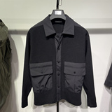 размер 170,175,185 черный мужской вязаный жакет высокого класса бренда Wasani оригинал 2380 tide