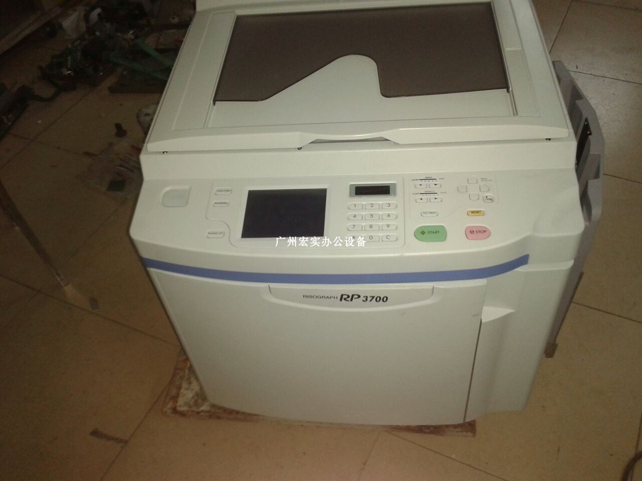 The application is suitable for the ideal speed printing machine RP3100 (A3 300 * 400DPI) 9 to be new RP310