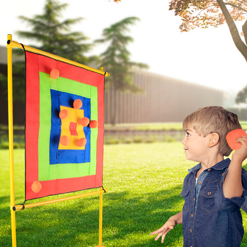 Children Throwing Target Trays Nursery School Professional Indoor Home Magic Mucus Sticky Ball Advanced Throw Flying Javi Target Toys