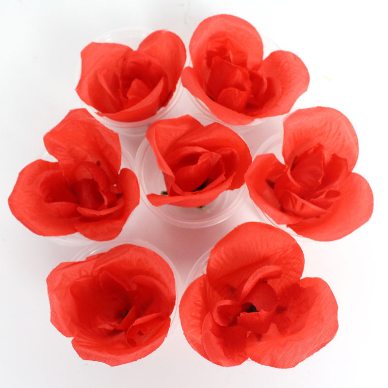 Candle Romantic Package Proposal Simulation Rose Flower High Simulation Rose Fabric Rose Petals Wedding Room Arrangement