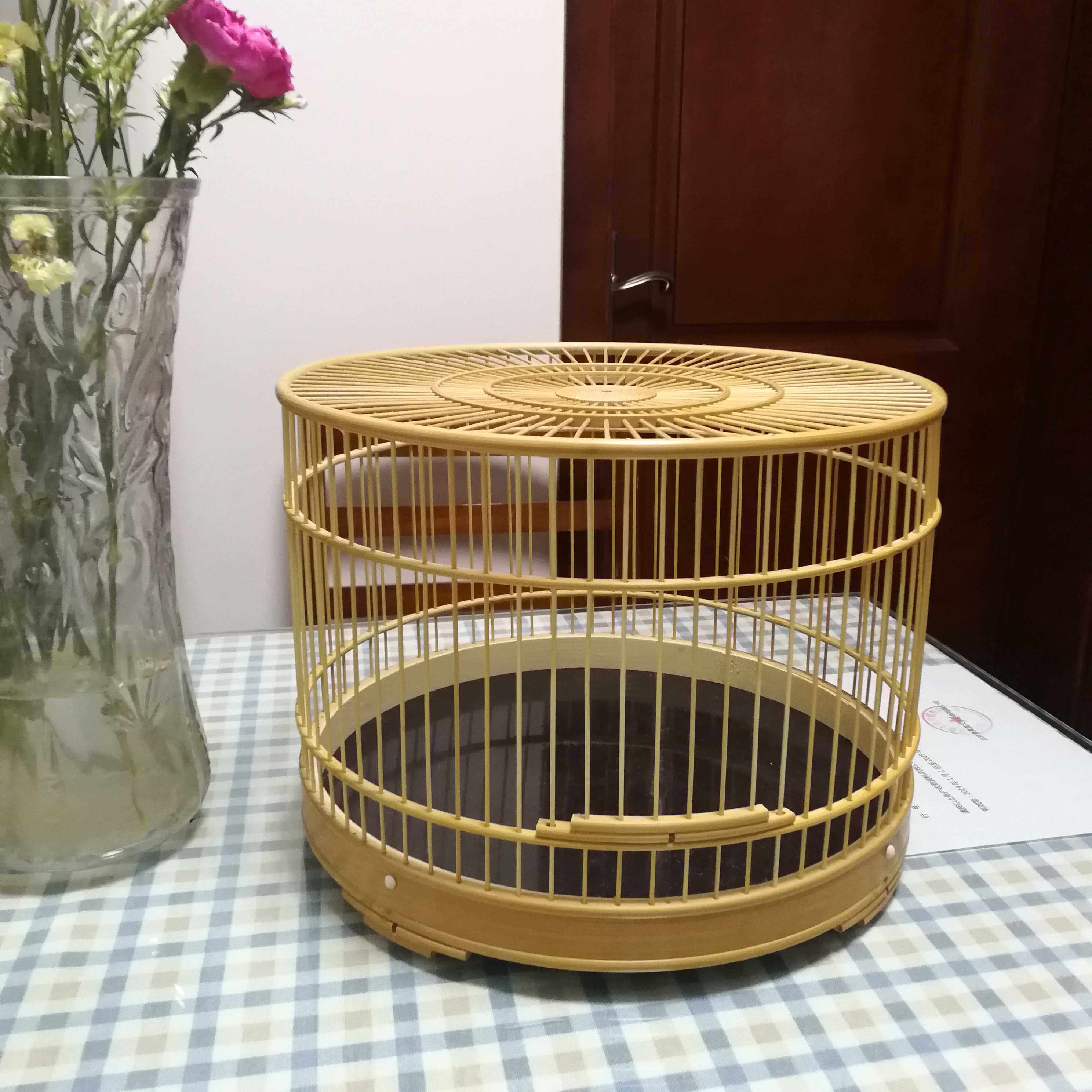 涿州名家手工鸟笼29.5厘米72/64/56条鸟笼红子贝子靛颏北京天津笼