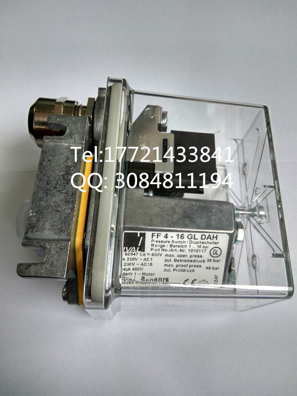 German original TIVAL Marine pressure switch FF4-16GL DAH FF4-16GLDAH