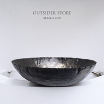 New spot MAD ET LEN cast iron ware iron bowl art decoration pure handmade French