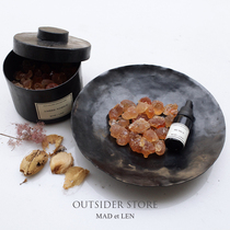 Discontinued MAD ET LEN cast iron ware flat plate art decoration pure handmade French