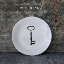 Spot French ASTIER de VILLATTE Key Plate Plate French