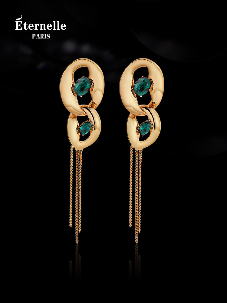 French Eternelle Original Earrings, Elegant and Versatile for Banquets, Retro and High-End Earrings for Women, 2025 New Style