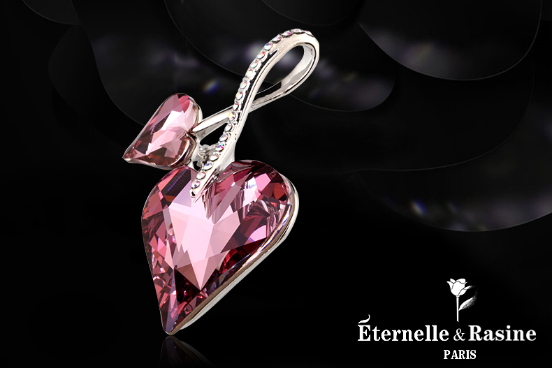 Broche femme ETERNELLE en cristal autrichien - Ref 1172042 Image 13