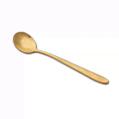 (Xin Shuanglong) pure copper tableware copper spoon thickened small copper spoon brass spoon pure copper rice spoon copper