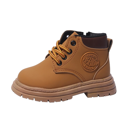 Martens, детские универсальные модные короткие сапоги в английском стиле подходит для мужчин и женщин, в британском стиле, средней длины, 2024 года, мягкая подошва