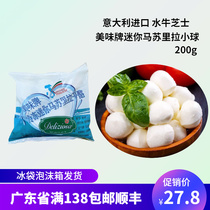 Delicious Brands Buffalo Cheese 200g Made in Italy ready-to-eat salad pizza Wire Drawing Masuria Lapellets Cheese