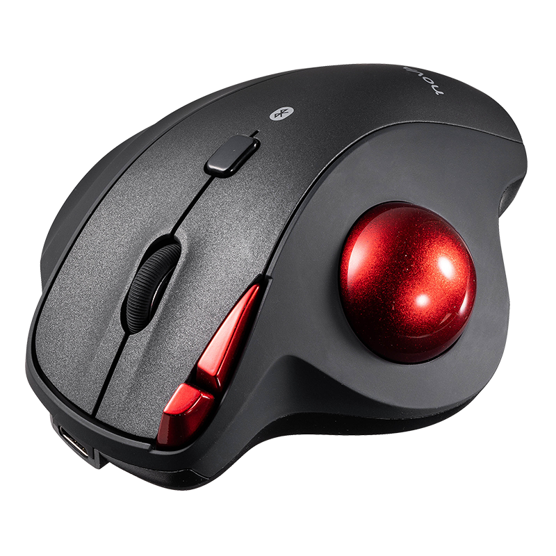 Silent Trackball Mouse Bluetooth Japan SANWA