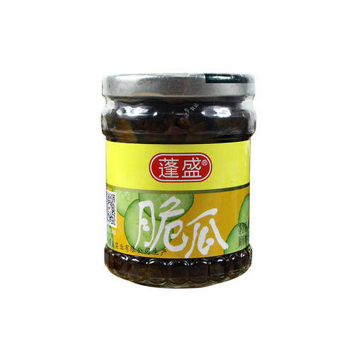 3 bottles of Chaoshan specialty crispy melon congee seasoning Good products Pengsheng long-established pickles bottled pickles mixed salty