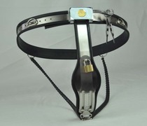 Full adjusted female with new Y type stainless steel virginity belt lock sinus bolt Black Emmy Spice Toy SM