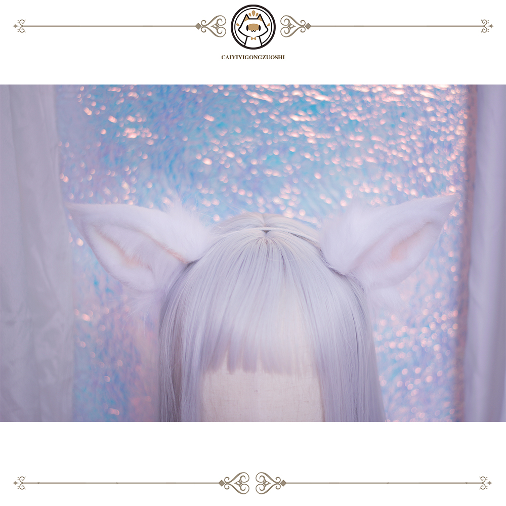 (Chai Yiyi Studio)-Tomorrow's Ark-Beeswax cos handmade animal ear sheep ear simulation ear