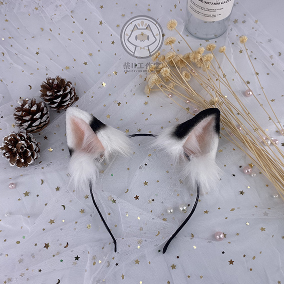 (Chai Yiyi Studio) Cat Series - Cow Cat Original Handmade Animal Ears Cute KC Cat Ears